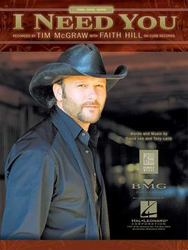 Tim McGraw with Faith Hill: I Need You