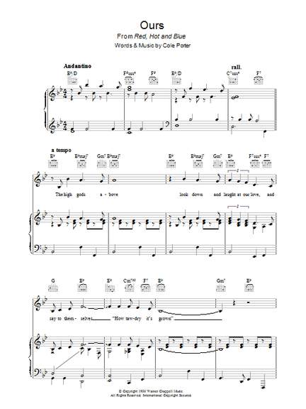 Cole Porter: Ours
