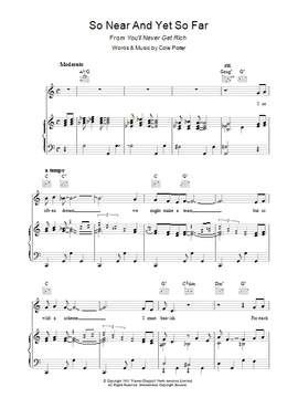 Cole Porter: So Near And Yet So Far