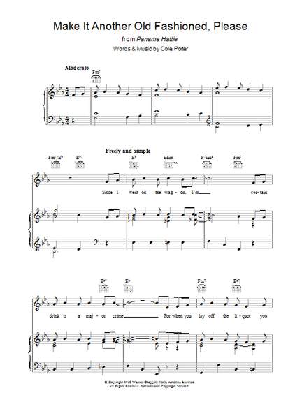 Cole Porter: Make It Another Old Fashioned, Please