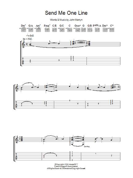 John Martyn: Send Me One Line