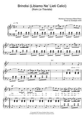Luciano Pavarotti: Brindisi (Libiamo Ne' Lieti Calici) (from La Traviata)