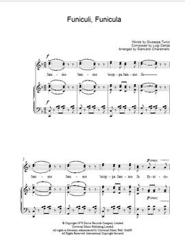 Luciano Pavarotti: Funiculi, Funicula