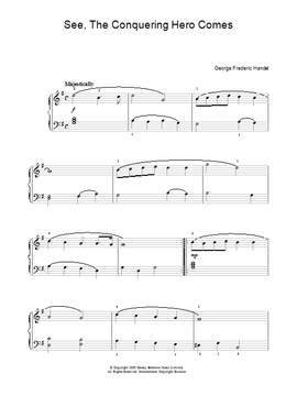 George Frideric Handel: See The Conquering Hero Comes