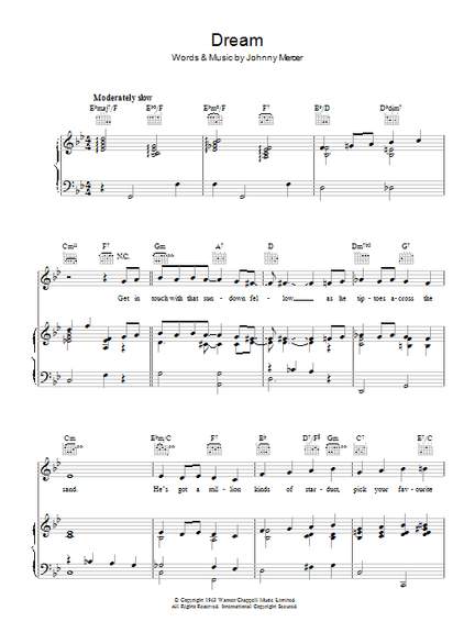 Johnny Mercer: Dream