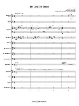 Keith Christopher: His Love Still Shines - Full Score