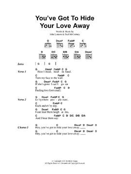 Oasis: You've Got To Hide Your Love Away