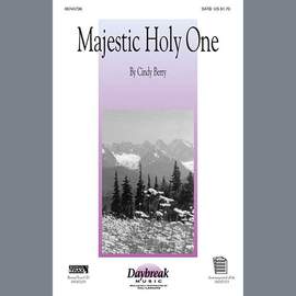 Cindy Berry: Majestic Holy One - Tenor Sax (Trombone 2 sub)