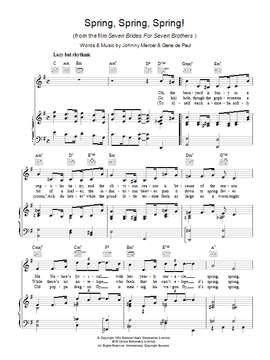 Johnny Mercer: Spring, Spring, Spring!