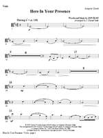 J. Daniel Smith: Here In Your Presence - Viola Product Image