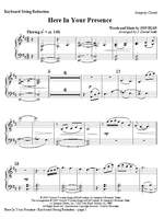 J. Daniel Smith: Here In Your Presence - Keyboard String Reduction Product Image
