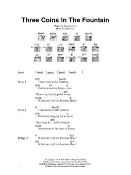 Frank Sinatra: Three Coins In The Fountain