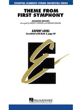 Harvey Whistler: Theme from First Symphony - Violin 1
