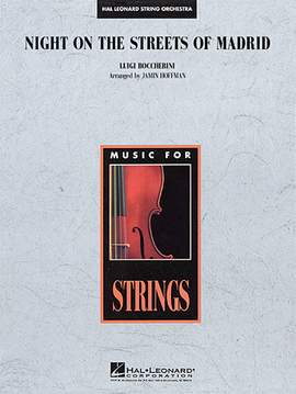 Jamin Hoffman: Night on the Streets of Madrid - Violin 1