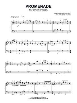 Modest Mussorgsky: Promenade (from Pictures At An Exhibition)