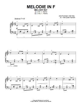 Anton Rubinstein: Melody In F