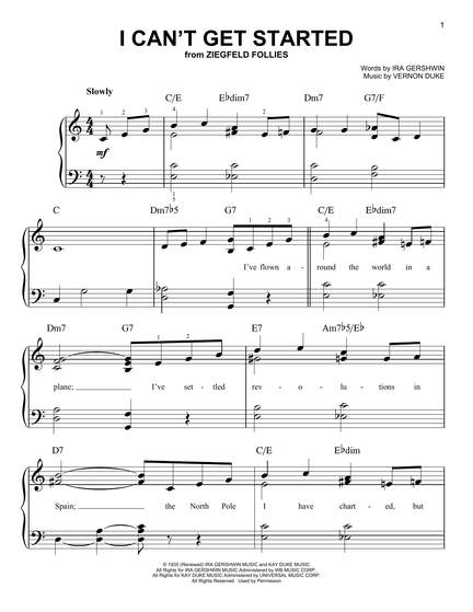 Frank Sinatra: I Can't Get Started With You