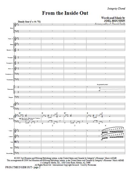 J. Daniel Smith: From the Inside Out - Full Score