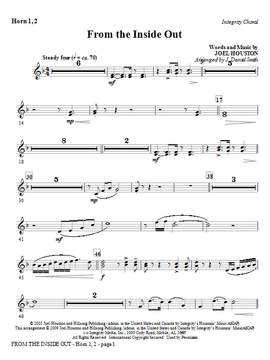 J. Daniel Smith: From the Inside Out - Horn 1 & 2