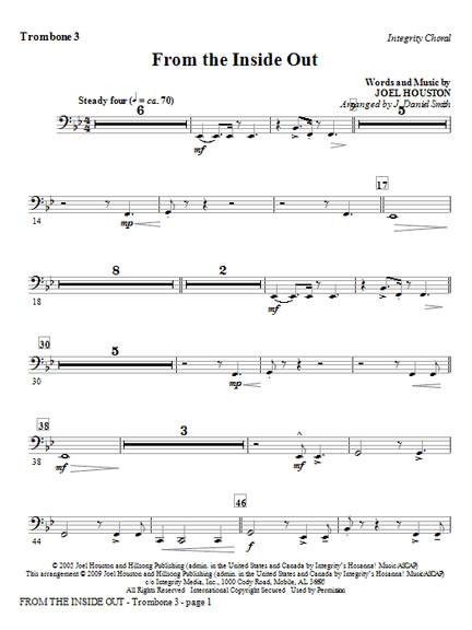 J. Daniel Smith: From the Inside Out - Trombone 3