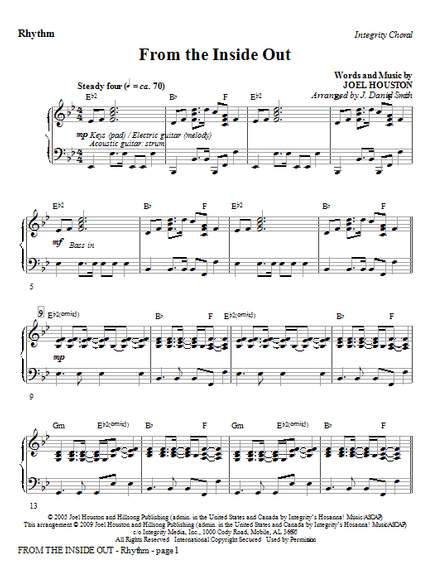 J. Daniel Smith: From the Inside Out - Violin 1