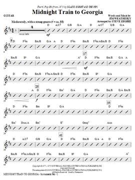Steve Zegree: Midnight Train To Georgia - Guitar