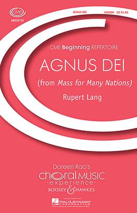 Rupert Lang: Agnus Dei