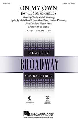 Boublil and Schonberg: On My Own (from Les Miserables) (arr. Ed Lojeski)