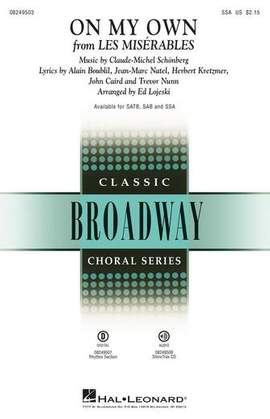 Boublil and Schonberg: On My Own (from Les Miserables) (arr. Ed Lojeski)