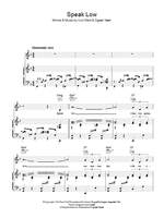 Kurt Weill: Speak Low Product Image