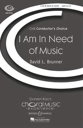 David Brunner: I Am In Need Of Music - Violin 1