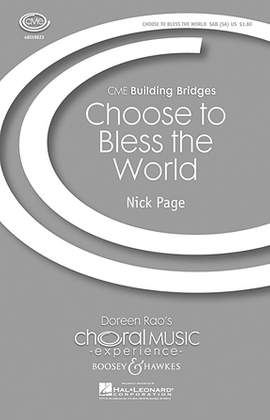Nick Page: Choose To Bless The World
