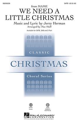 Jerry Herman: We Need A Little Christmas (from Mame) (arr. Mac Huff) - Trumpet 1