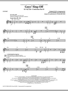 Mark Brymer: Guys' Sing-Off (from Glee) - Guitar
