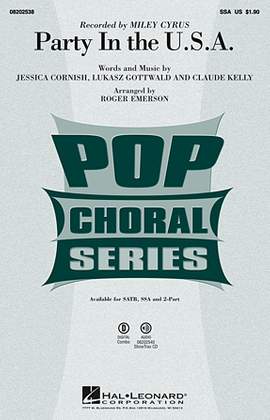 Miley Cyrus: Party In The USA (arr. Roger Emerson)