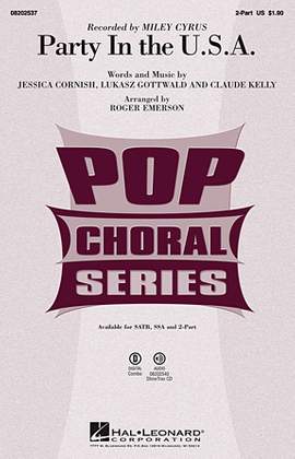 Miley Cyrus: Party In The USA (arr. Roger Emerson)