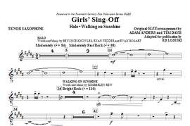 Ed Lojeski: Girls' Sing-Off (from Glee) - Tenor Sax