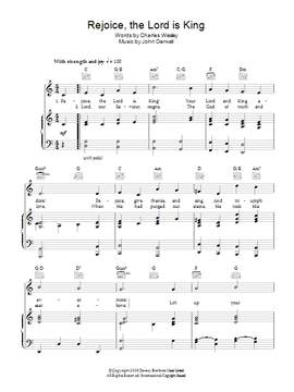 Charles Wesley: Rejoice The Lord Is King