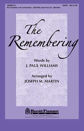 Joseph M. Martin: The Remembering - Violin 1