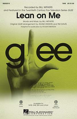 Glee Cast: Lean On Me (ed. Roger Emerson)