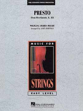 Jamin Hoffman: Presto (from Divertimento, K.113) - String Bass