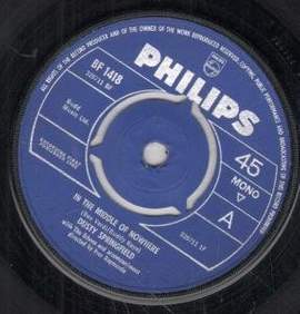 Dusty Springfield: In The Middle Of Nowhere