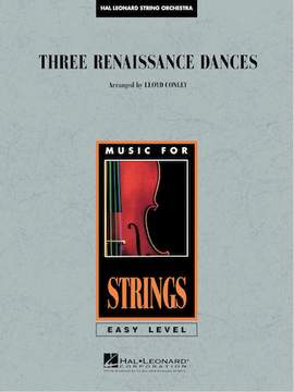 Lloyd Conley: Three Renaissance Dances - Violin 3 (Viola Treble Clef)