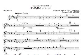 Ed Lojeski: T-R-O-U-B-L-E - Trumpet 1