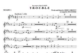 Ed Lojeski: T-R-O-U-B-L-E - Trumpet 2