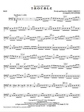 Ed Lojeski: T-R-O-U-B-L-E - Bass