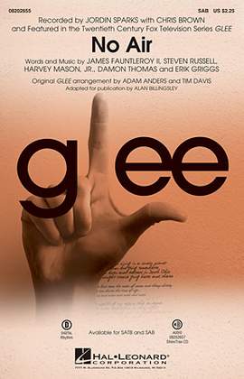 Jordin Sparks: No Air (from Glee) (adapt. Alan Billingsley)