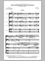Ned Rorem: Two Shakespearean Songs Product Image