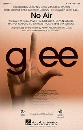 Jordin Sparks: No Air (from Glee) (adapt. Alan Billingsley) - Synthesizer II