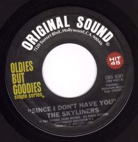 The Skyliners: Since I Don't Have You